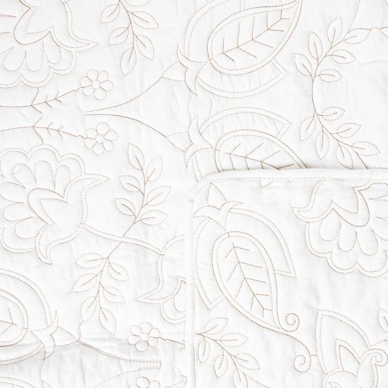 Homla, Cludo, narzuta, mikrofibra z haftem, 200-220 cm, 745638