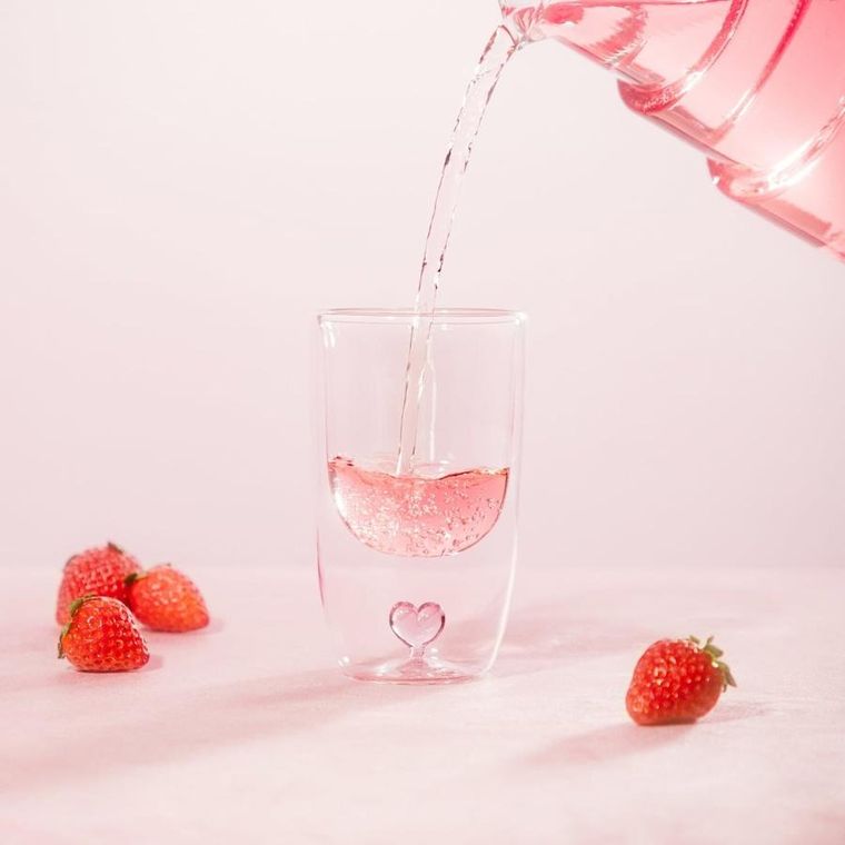 Homla, Corazon, szklanka z podwójną ścianką, 350 ml, 724602