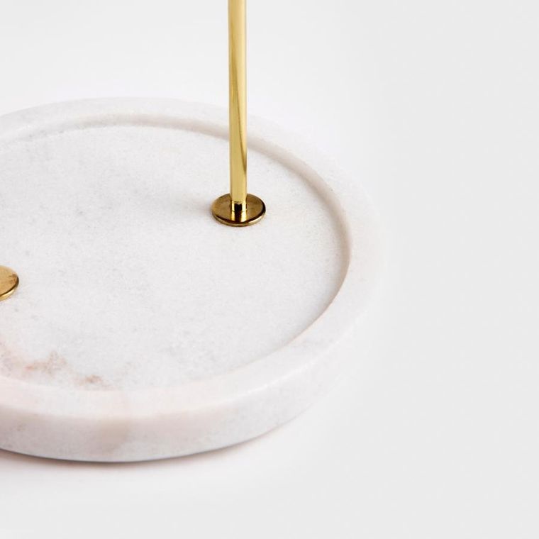 Homla, Dita, ekspozytor na biżuterię, złoty, 20-15-30 cm