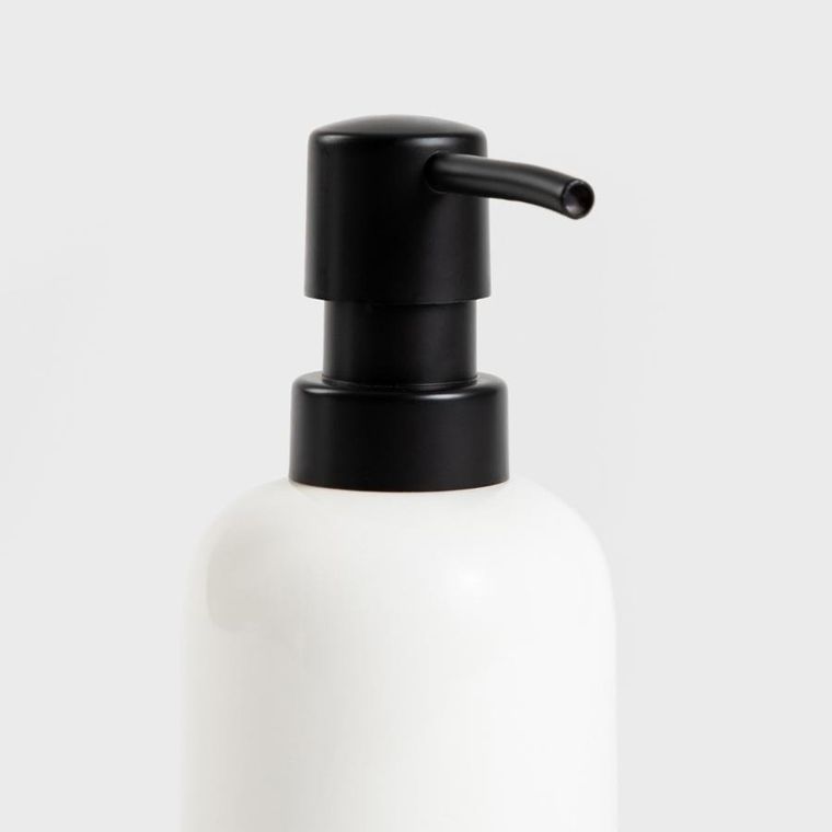 Homla, Dorsey, dozownik, z jamnikiem, biały, 7,7-19,7 cm