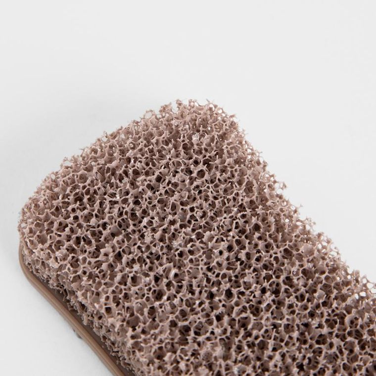 Homla, Easy Clean, Gąbka silikonowa dwustronna taupe, 13-7 cm, 723919