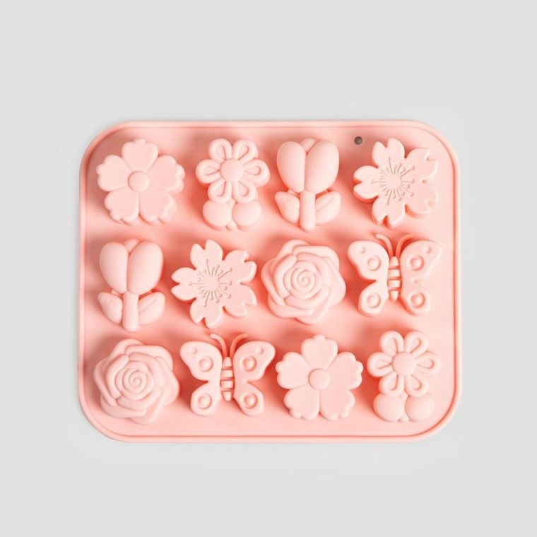 Homla, Eide, forma, na czekoladki kwiatki, 17-14,5 cm