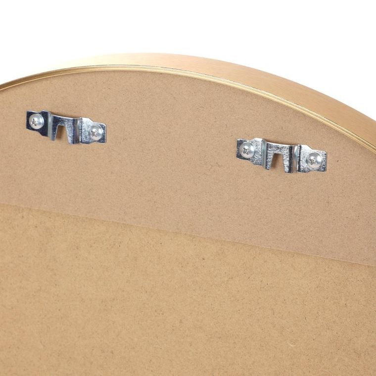 Homla, Elora, lustro, wiszące owalne złote, W = 50 cm