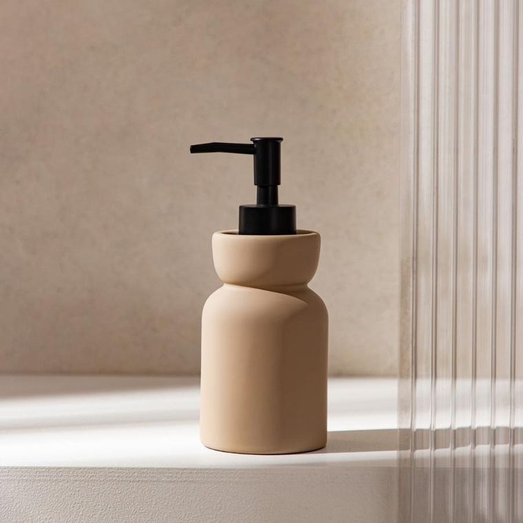 Homla, Elvia, dozownik, taupe, 7,2-7,2-17,5 cm