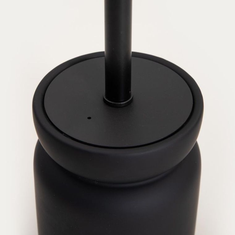 Homla, Elvia, szczotka do WC, czarna, 10,5-13-38,5 cm