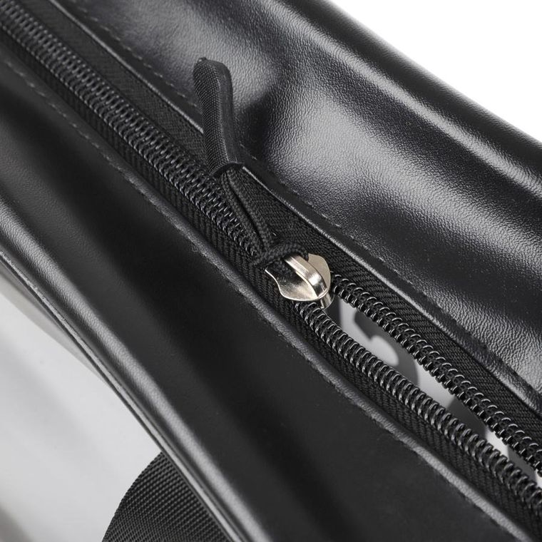 Homla, Emereth, zestaw kosmetyczek, czarnych 3szt, 29.5-10.5-20cm/24.5-9.5-14.5cm/20.5-7-13cm