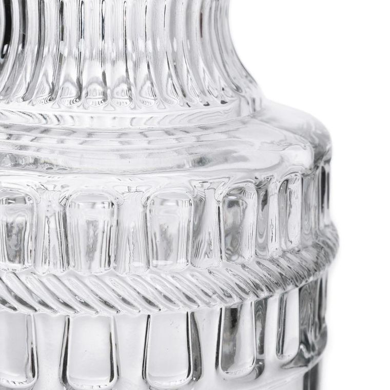 Homla, Emica, słoik z kranikiem podwójny z czarnym wieczkiem, 2-2l