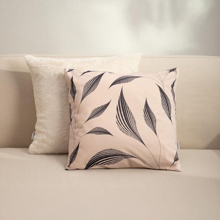 Homla, Emma, poszewka, z dekoracyjnym wzorem, 45-45 cm