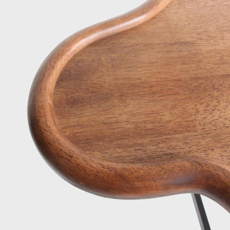 Homla, Enkel, stolik kawowy, brązowy, 59-52-49 cm