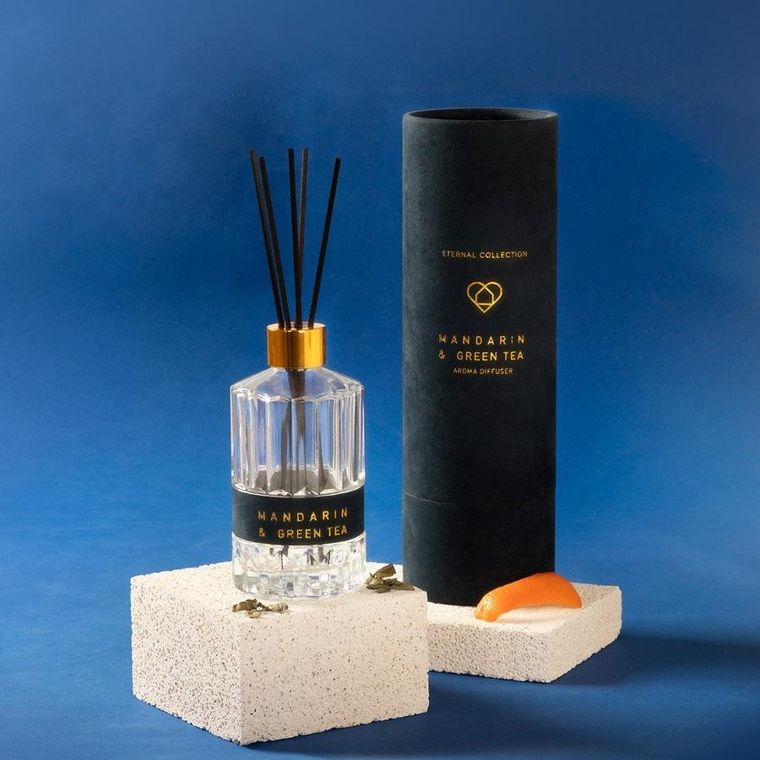 Homla, Eternal, dyfuzor, mandarin & green tea, 0,2l