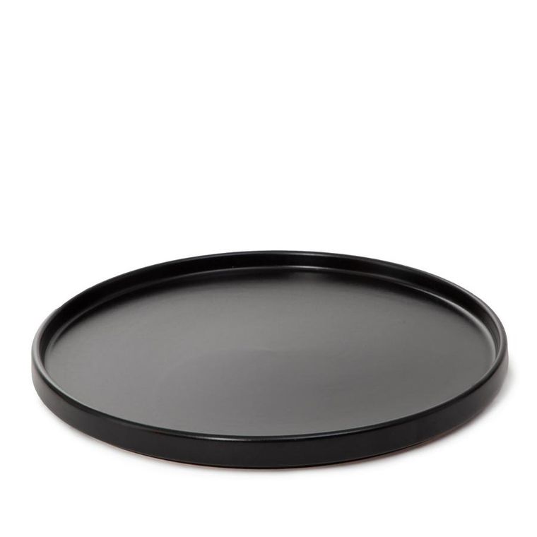 Homla, Famelio, talerz obiadowy, czarny, 28 cm