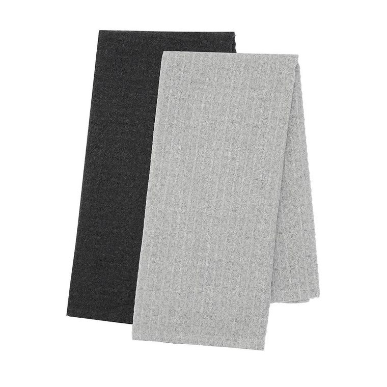 Homla, Femelo, Zestaw ścierek kuchennych szarych, 2*50-70 cm, 983577