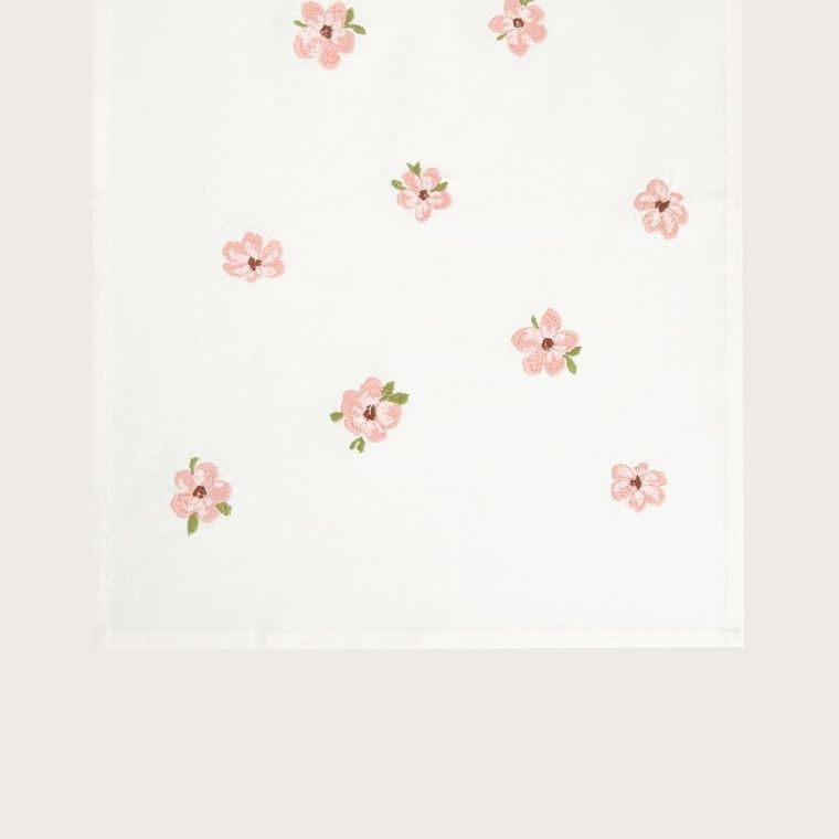 Homla, Florecita, bieżnik, z haftowanymi drobnymi kwiatuszkami, 40-160 cm