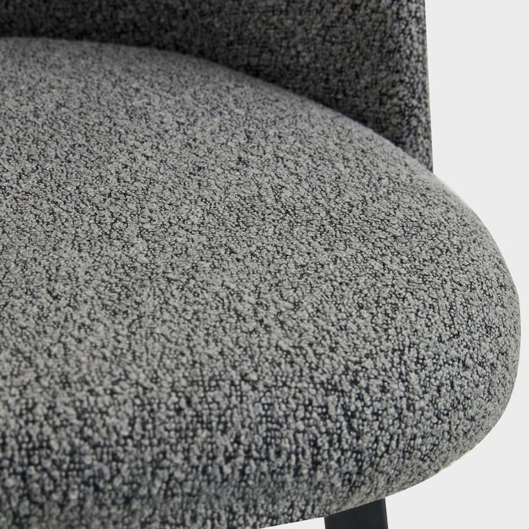 Homla, Fresca, krzesło, ciemnoszare, 47-56-78 cm