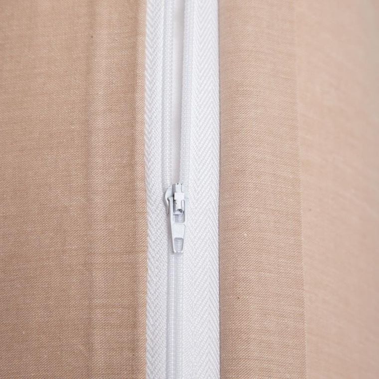 Homla, Gossy, pościel bawełniana, beżowa, 200-220 cm, 729508