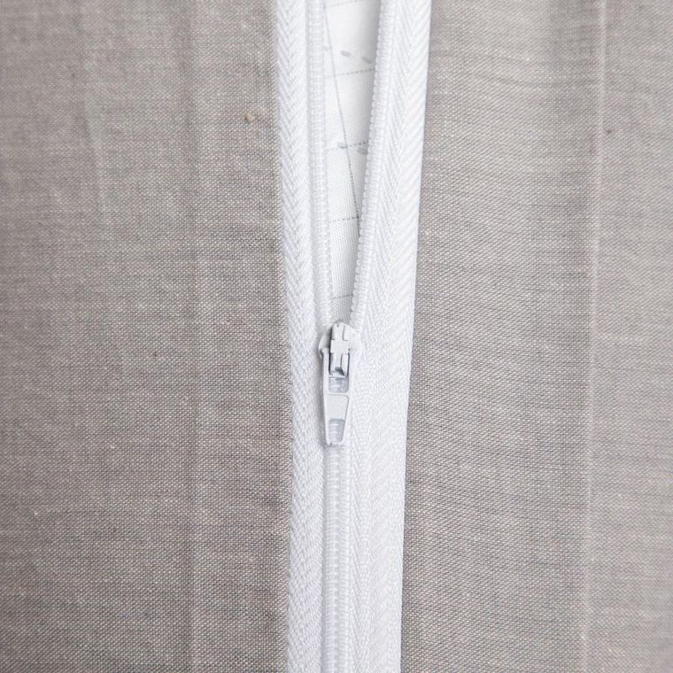 Homla, Gossy, pościel bawełniana, szara, 160-200 cm, 729478