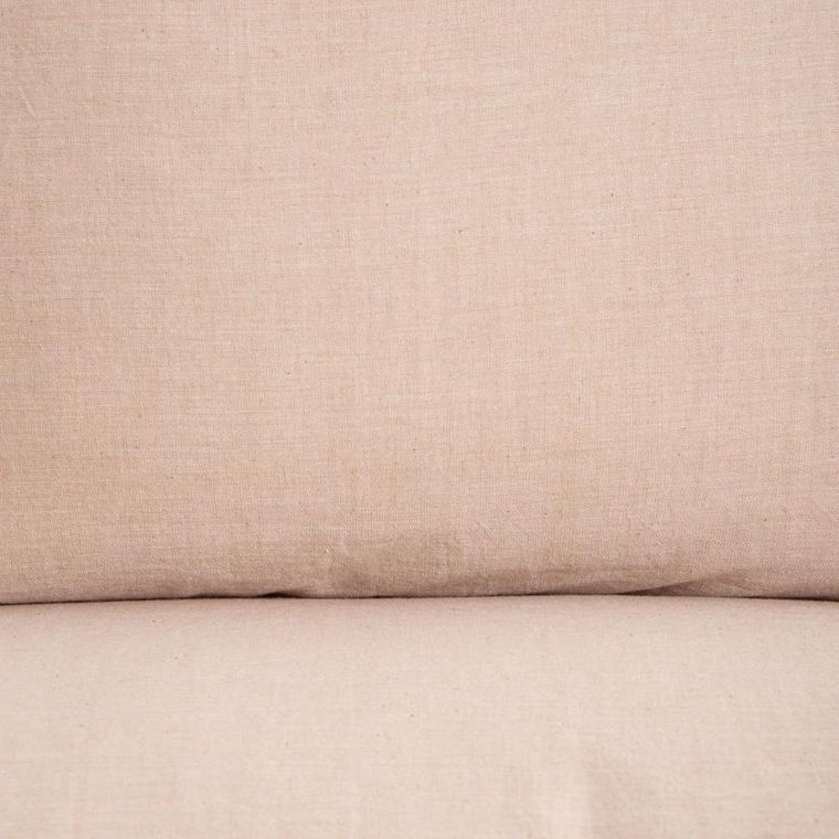 Homla, Gossy, zestaw dwóch poszewek, bawełnianych z barwionych nici beżowych, 50-60 cm, 2 szt.