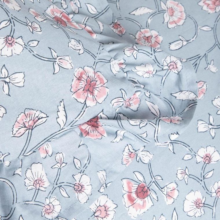 Homla, Julia, pościel bawełniana, z falbanką, 160-200 cm