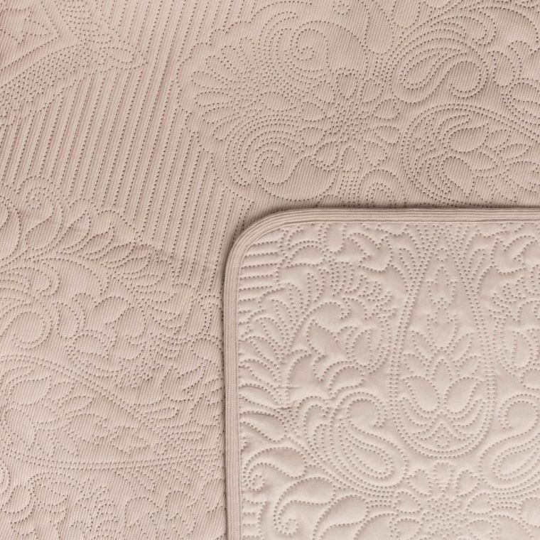 Homla, Lipari, narzuta sztruksowa pikowana, ze wzorem, 200-220 cm, 745591