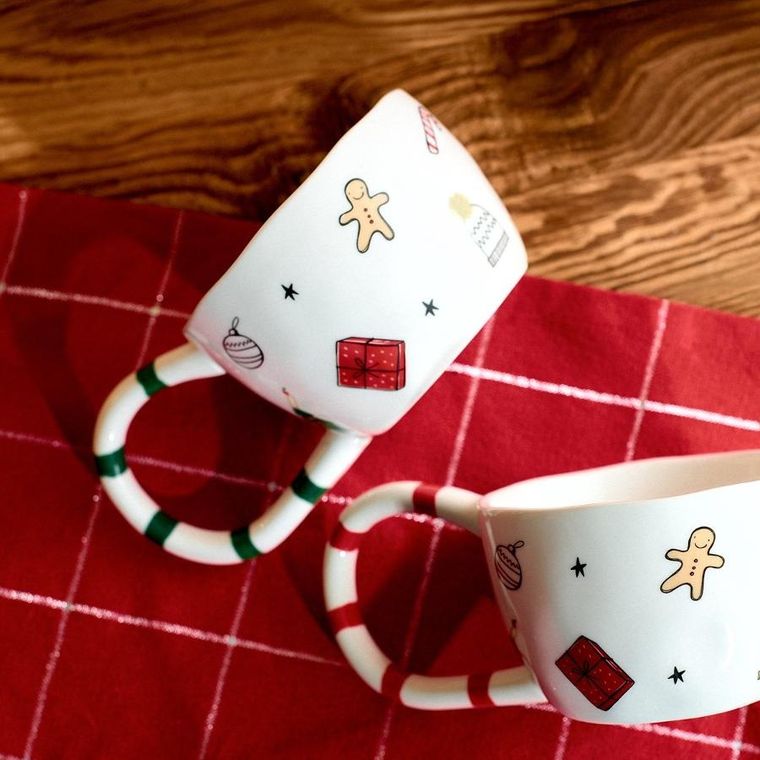 Homla, Lolla, kubek, z dużym uchem zielony, 0,3l