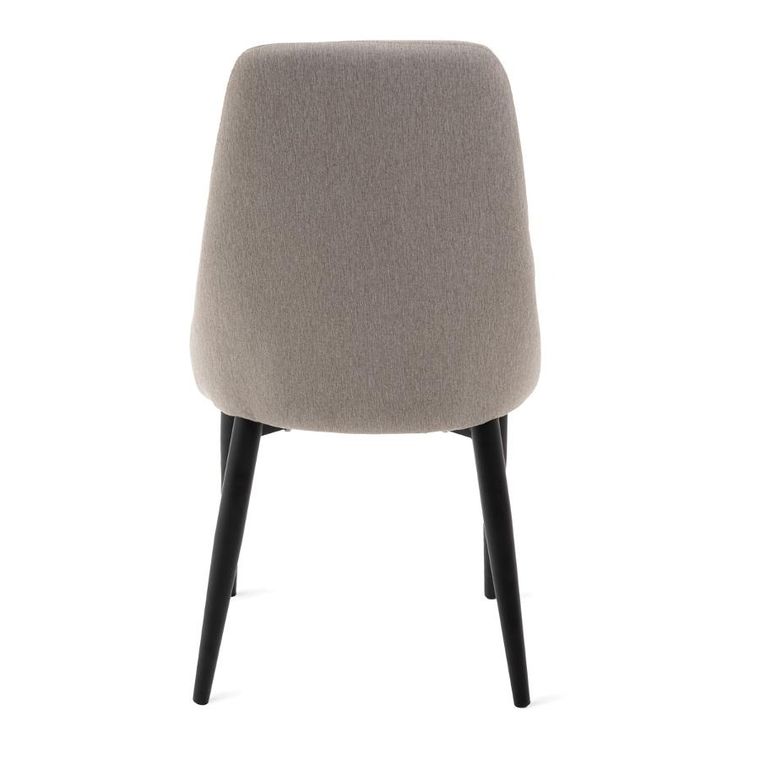 Homla, Louis Quilter, Krzesło w tkaninie beżowe, 44-59-88 cm, 848952