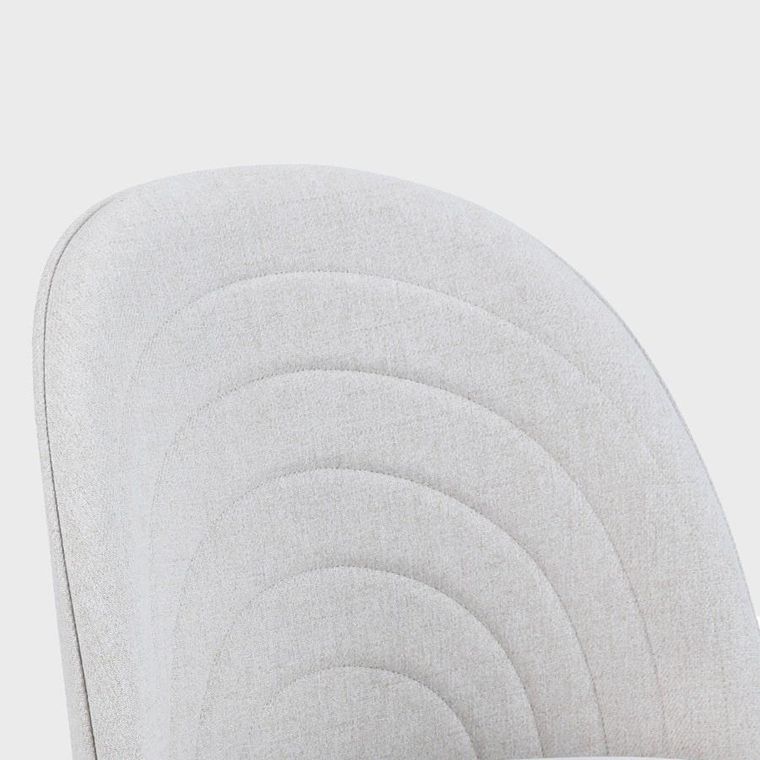 Homla, Ludi, krzesło, beżowe, 50-53-85 cm