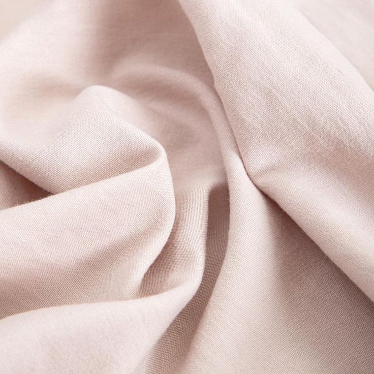 Homla, Maisy, prześcieradło, z pranej mikrofibry, beżowe, 90-200 cm