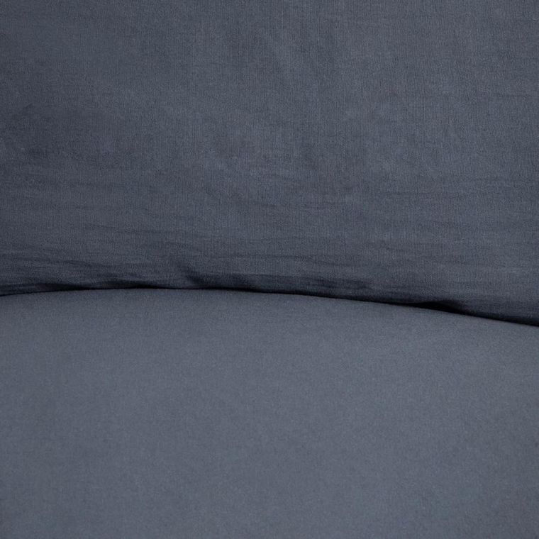 Homla, Maisy, zestaw dwóch poszewek z mikrofibry, szarych, 40-40 cm