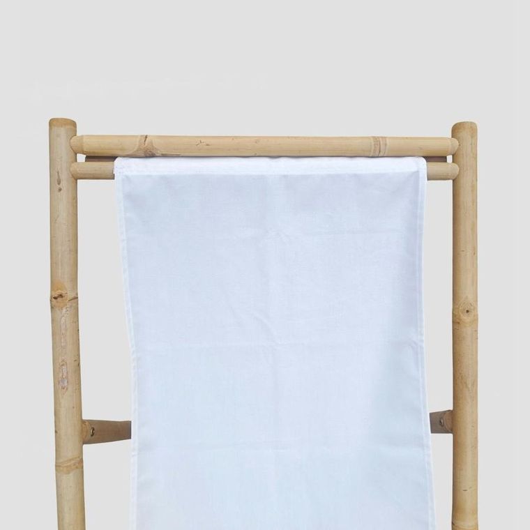 Homla, Mare, leżak, biały, 139-60-11 cm, 741838