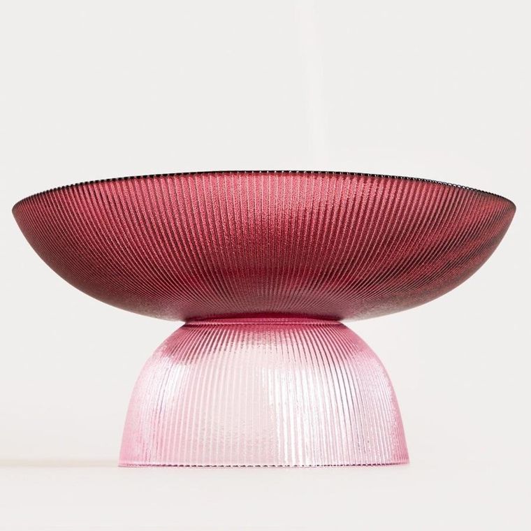 Homla, Megalo, patera, bordowo-różowa, 25 cm