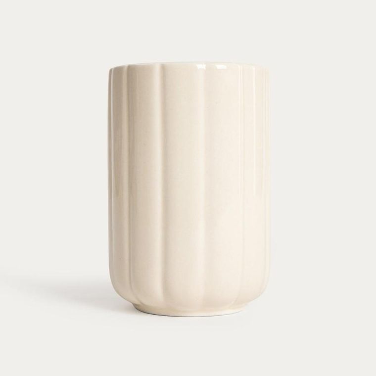 Homla, Melida, kubek łazienkowy, ceramiczny, 7,5-7,5-11 cm