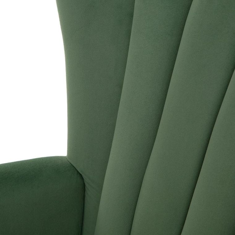 Homla, Mills, Fotel zielony, 42-75-74 cm, 859521