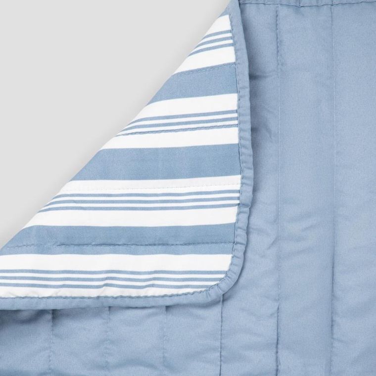 Homla, Modern Hamptons, narzuta, z nadrukiem w pasy, 200-220 cm, 746055
