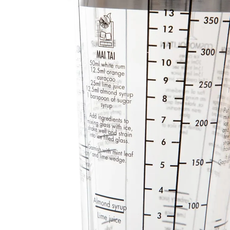 Homla, Moi, shaker ze srebrnym wieczkiem, 0,4l