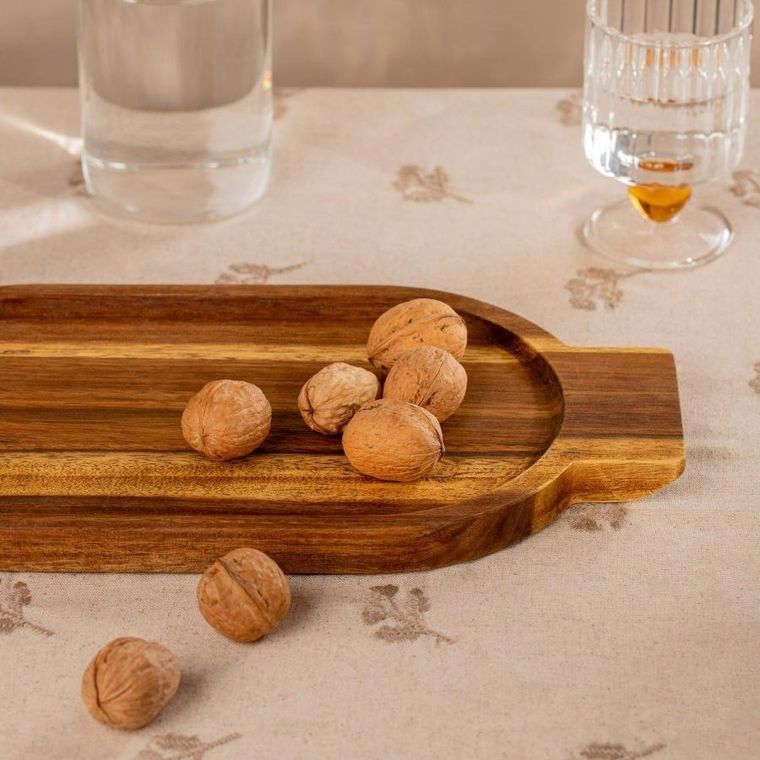 Homla, Mooka, deska do serwowania, akacjowa podłużna, 38-18-2 cm