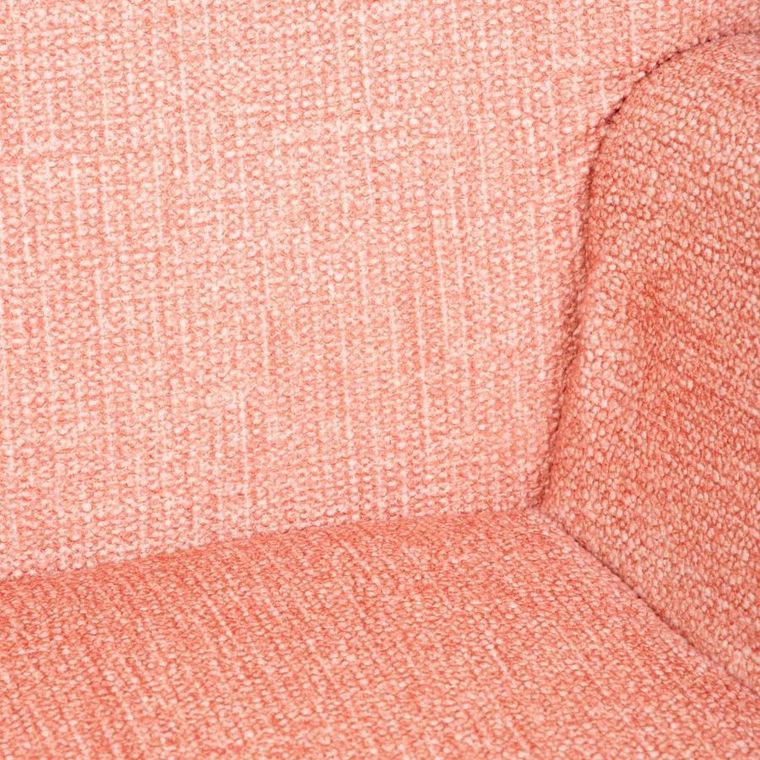 Homla, Moss Pop, Fotel w tkaninie różowy, 72-73-96 cm, 882833