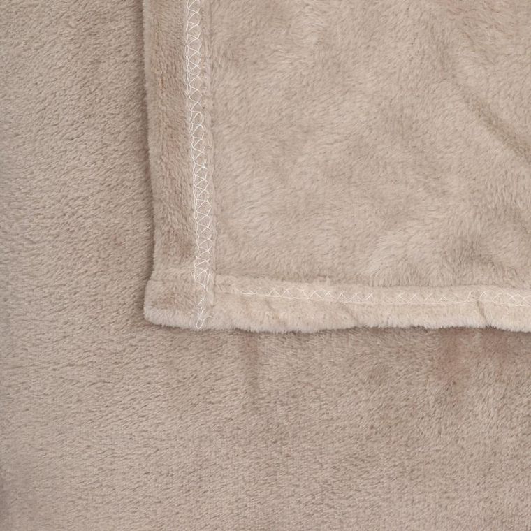 Homla, Mukava, koc beżowy, 200-220 cm