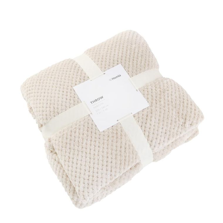 Homla, Noah, narzuta, beżowa, 220-240 cm