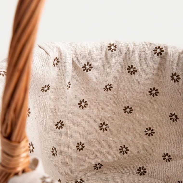 Homla, Norso, koszyk, z rączką naturalny, 38 cm