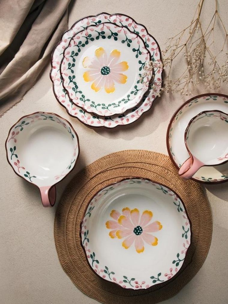 Homla, Noya, talerz, deserowy, 21 cm