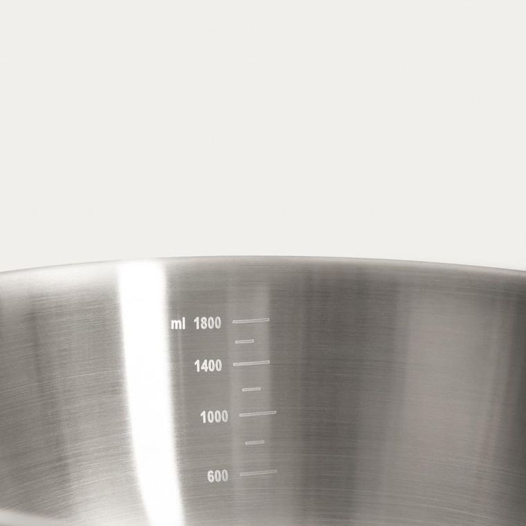 Homla, Ontario, zestaw mis, ze stali nierdzewnej, 2 szt., 22/27,5 cm