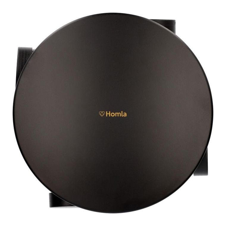 Homla, Otto, Stojak z przyprawnikami obrotowy czarny - 12 słoiczków 19-21 cm