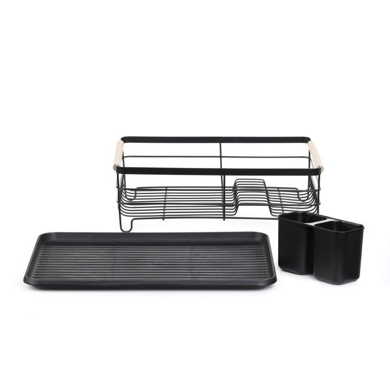 Homla, Plystre, Ociekacz kuchenny czarny, 42-31-13 cm, 887197