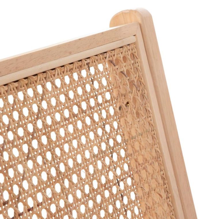 Homla, Polura, Fotel rattanowe naturalne, 65-79-70 cm, 869483