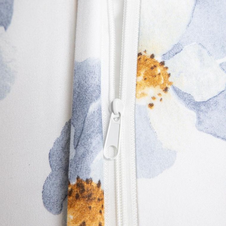 Homla, Reita, pościel, z mikrofibry w kwiatki, 160-200 cm