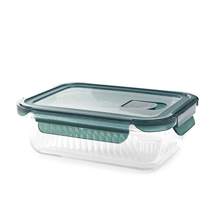 Homla, Remmie, pojemnik, prostokątny szklany L, 1, 04l