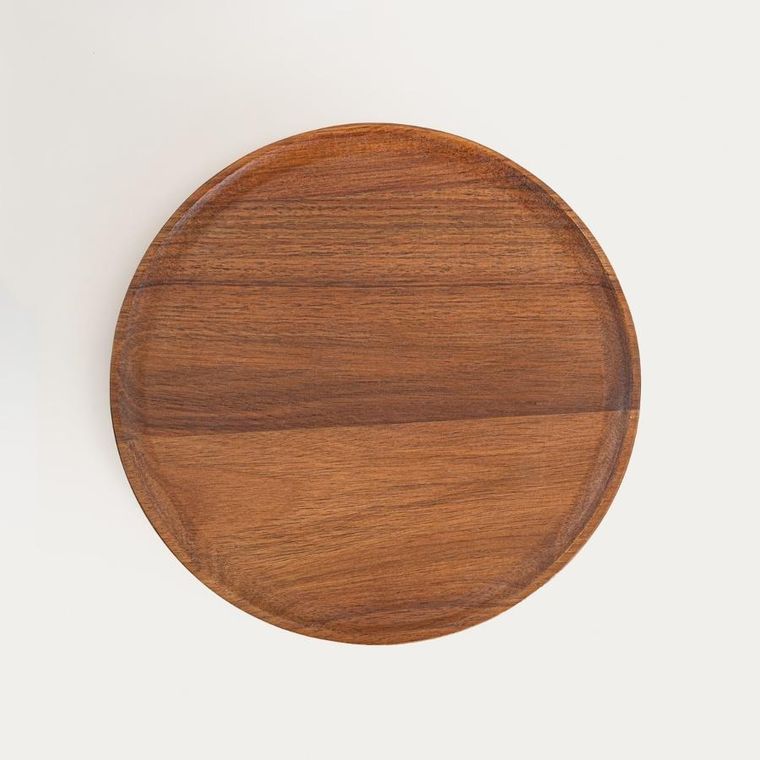 Homla, Rillet, deska, do serwowania z drewna akacjowego, 28 cm