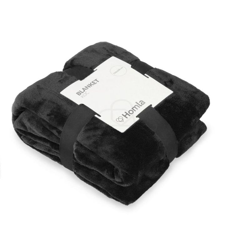 Homla, Rote, Koc czarny 150-200 cm