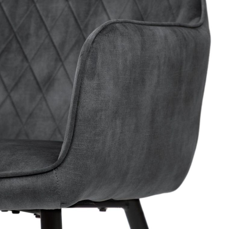 Homla, Satori, krzesło, grafitowe, 58-62-79 cm