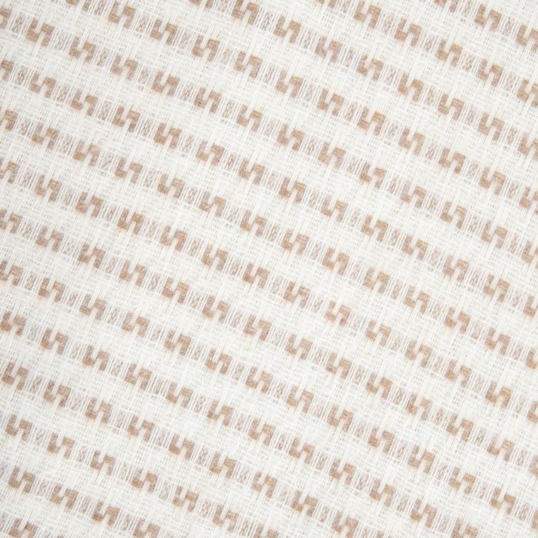 Homla, Sorbo, koc, z frędzlami i strukturalnym beżowym wzorem, 150-200 cm